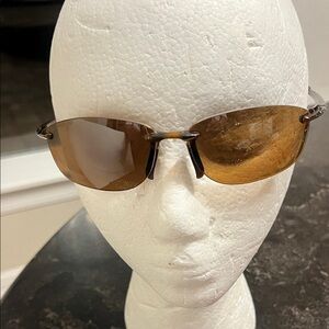 EUC authentic Revo Overhang brown polarized sunglasses unisex